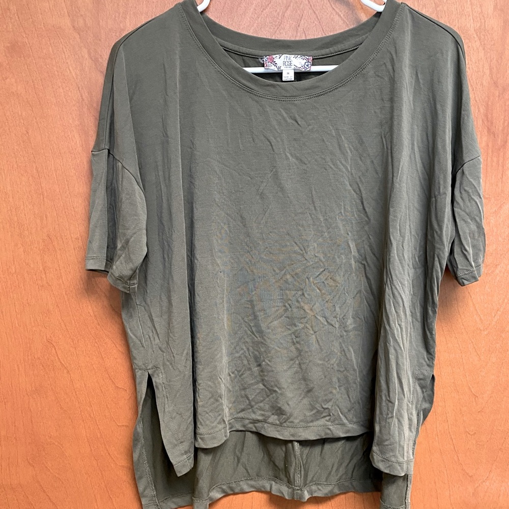 Soft olive tshirt